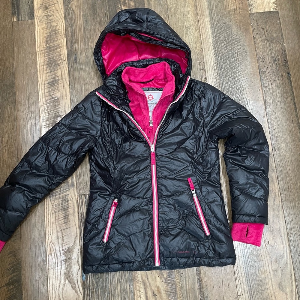 Free Country DOWN coat girl 14
